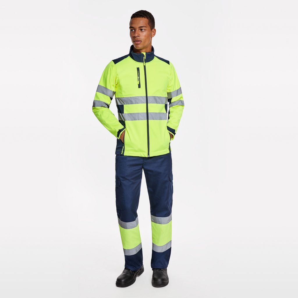 Soft shell de Alta Visibilidade